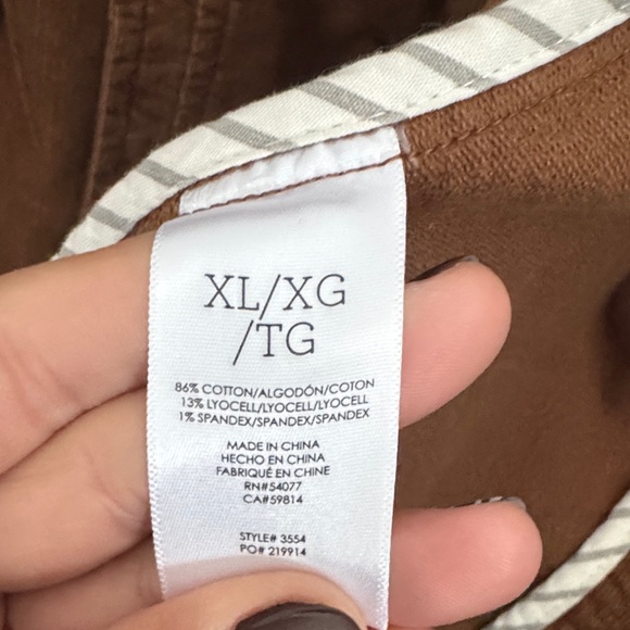 CAbi Brown Corduroy Blazer Jacket - Picture 4 of 5